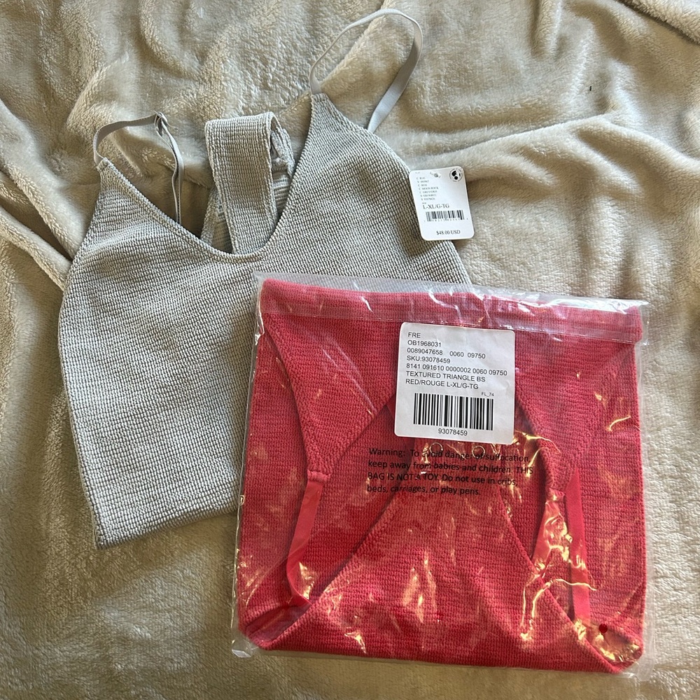 ‼️2- Free People The Rib Reach for Bodysuits